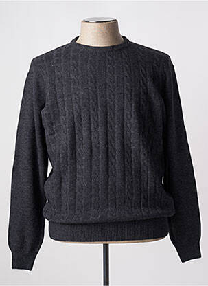 Pull gris FISCHER pour homme