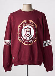 Sweat-shirt rouge THE SURFCAR pour homme seconde vue