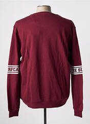 Sweat-shirt rouge THE SURFCAR pour homme seconde vue
