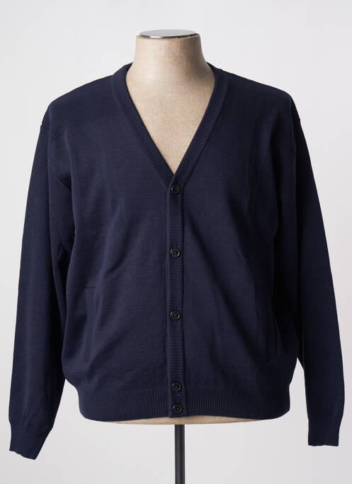 Gilet manches longues bleu EMBLEMATIC pour homme