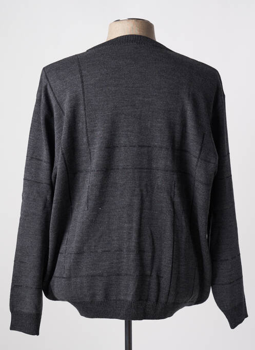 Gilet manches longues gris FISCHER pour homme