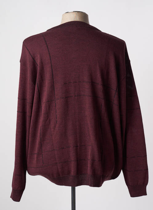 Gilet manches longues rouge FISCHER pour homme