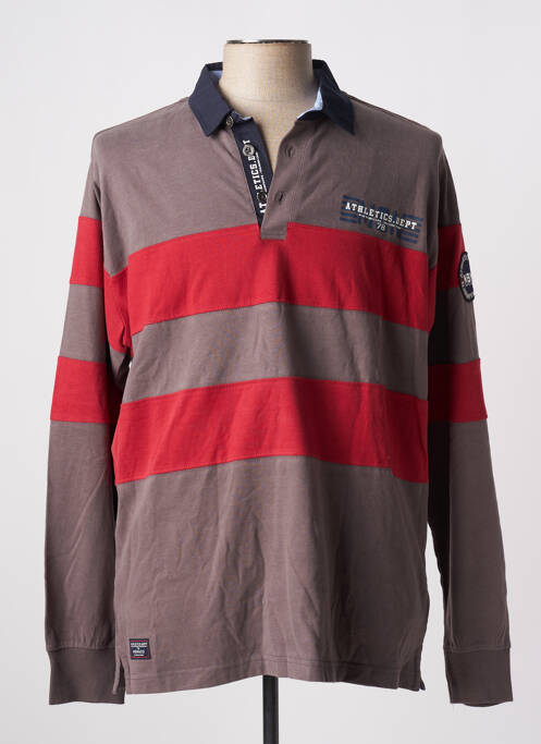 Polo gris MSN pour homme