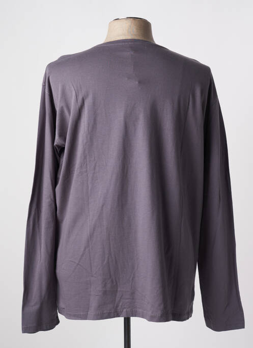 T-shirt gris MSN pour homme