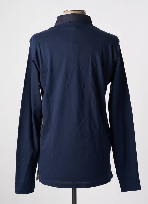 Polo bleu MSN pour homme