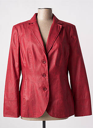 Blazer poches rouge MY WAY FER femme