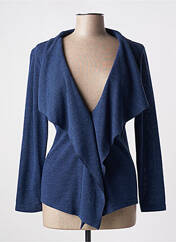 Gilet manches longues bleu MY WAY FER pour femme seconde vue