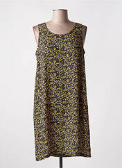 Robe courte jaune MASSANA pour femme seconde vue