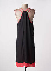 Robe mi-longue noir MASSANA pour femme seconde vue