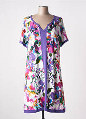 Robe mi-longue violet MASSANA pour femme seconde vue