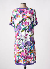 Robe mi-longue violet MASSANA pour femme seconde vue