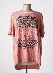 T-shirt rose CAPUCCINO pour femme seconde vue