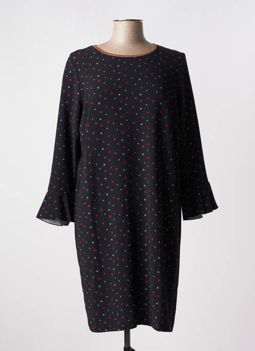 Robe mi-longue noir TELMAIL pour femme