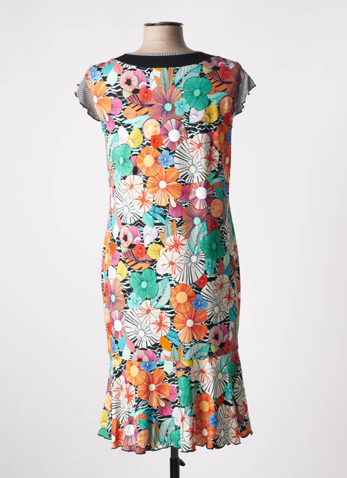 Robe mi-longue vert TELMAIL pour femme