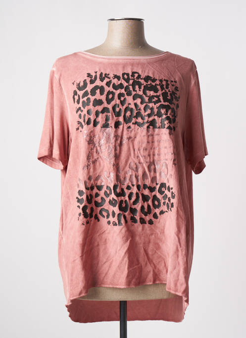T-shirt rose CAPUCCINO pour femme