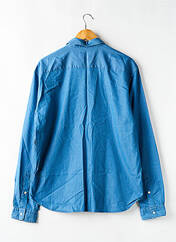 Chemise manches longues bleu FIGARET pour homme seconde vue