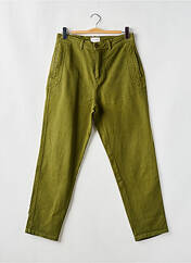 Pantalon slim vert OCTOBRE pour homme seconde vue