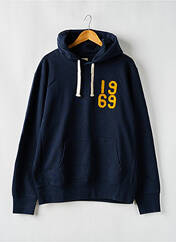 Sweat-shirt à capuche bleu 1969 pour homme seconde vue