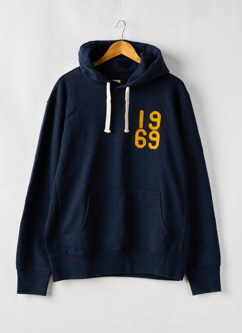 Sweat-shirt à capuche bleu 1969 pour homme