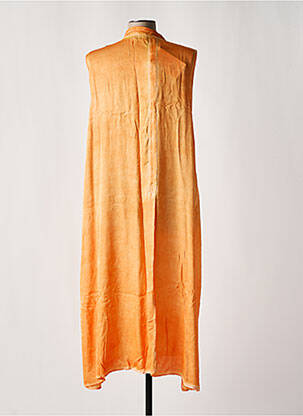 Veste casual fermeture boutonnée sur le devant orange SEMIOLOGY femme