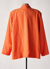 Blazer orange SOPHIA CURVY pour femme seconde vue
