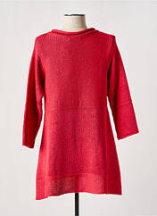 Gilet manches longues rouge OLIVER JUNG pour femme seconde vue