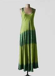 Robe longue vert SEMIOLOGY pour femme seconde vue