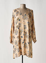 Robe mi-longue beige CISO pour femme seconde vue