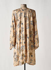 Robe mi-longue beige CISO pour femme seconde vue