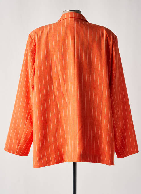 Blazer orange SOPHIA CURVY pour femme