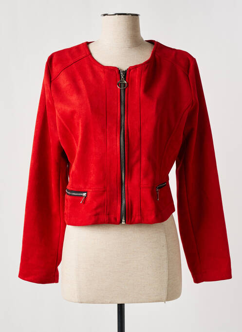 Veste casual rouge OLIVER JUNG pour femme