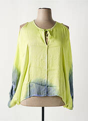 Blouse vert SEMIOLOGY pour femme seconde vue