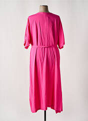 Robe mi-longue rose MAT. pour femme seconde vue