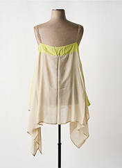 Tunique manches longues beige LA STAMPA pour femme seconde vue