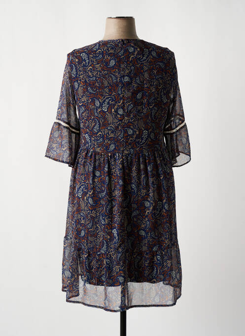 Robe mi-longue bleu MERI & ESCA pour femme