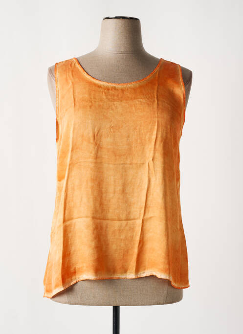 Top orange SEMIOLOGY pour femme