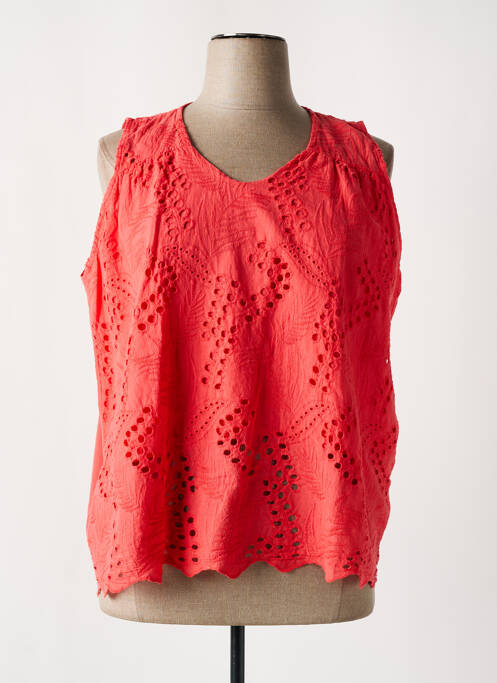 Top rose COULEURS DU TEMPS pour femme