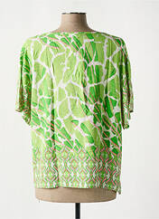 Blouse vert SEMIOLOGY pour femme seconde vue