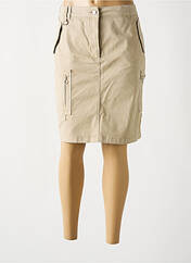 Jupe mi-longue beige RECOVER C.C. pour femme seconde vue