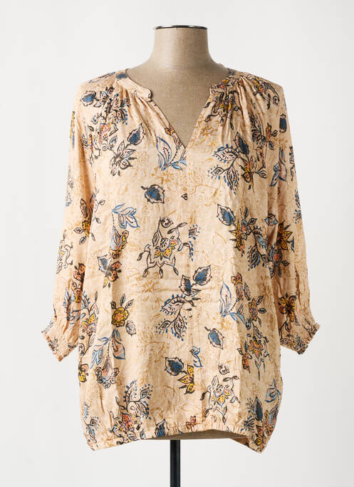 Blouse beige CISO pour femme
