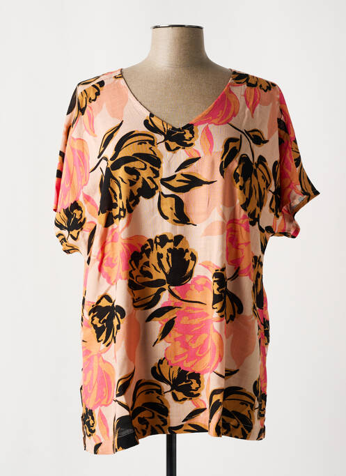 Blouse rose CISO pour femme