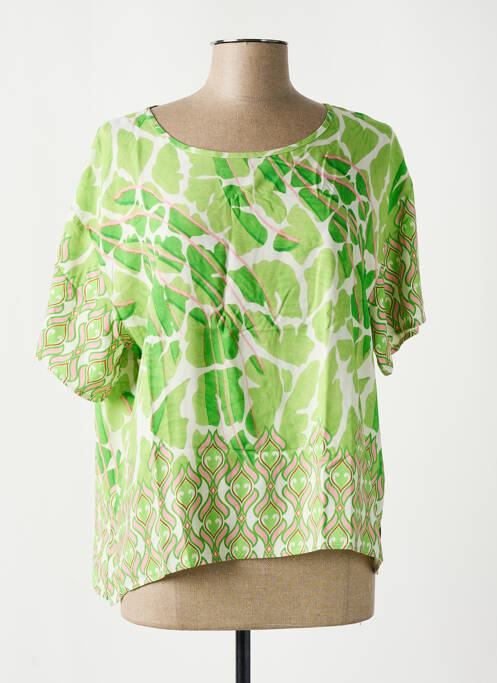 Blouse vert SEMIOLOGY pour femme