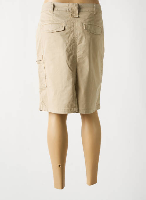 Jupe mi-longue beige RECOVER C.C. pour femme
