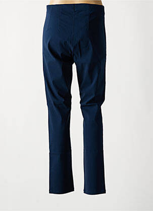 Pantalon slim taille haute taille haute bleu ADIA femme