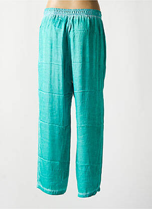 Pantalon droit taille élastique taille normale bleu SEMIOLOGY femme