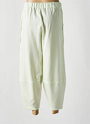 Jogging stretch taille normale vert SEMIOLOGY femme