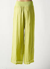 Pantalon large vert SEMIOLOGY pour femme seconde vue