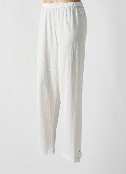 Legging blanc FRANCK ANNA pour femme