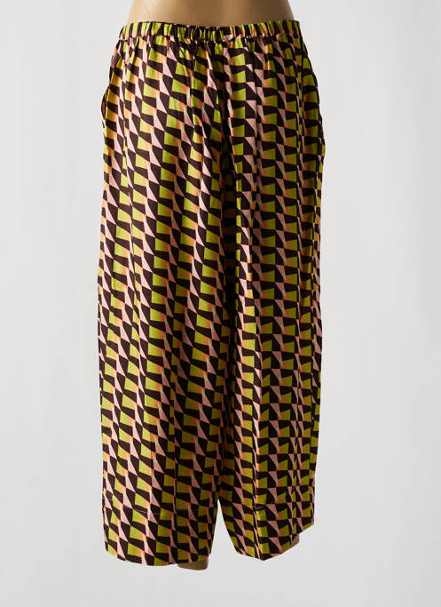 Pantacourt vert ALEMBIKA pour femme