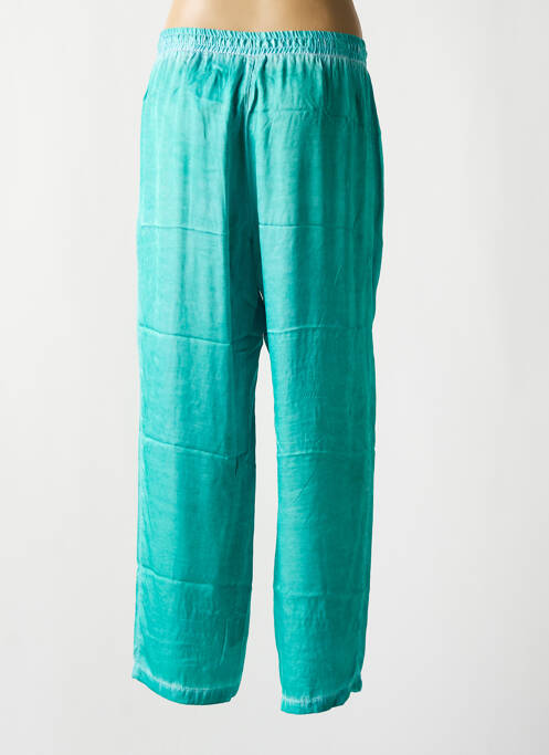 Pantalon droit bleu SEMIOLOGY pour femme